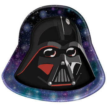 Assiettes 7Po (8) Darth Vader - Star Wars Galaxy D'Aventure - Party Shop