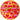 Amscan - Assiettes 7Po (8) - St-Valentin Coeur Or. - Party Shop