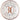 Santex - Assiettes 9Po (10) - Rose Gold 30 Ans - Party Shop