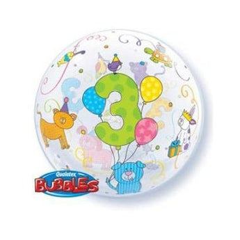 Ballon Bubble - 3 Ans - Party Shop