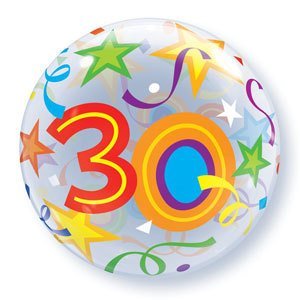 Ballon Bubble - 30 Ans - Party Shop