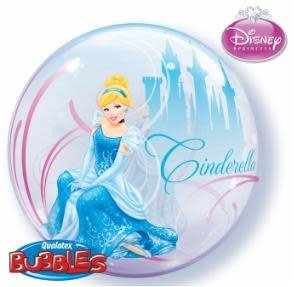 Ballon Bubbles - Cendrillon - Party Shop
