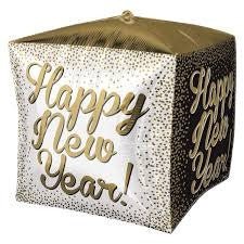 Ballon Cubez Happy New Year - Party Shop