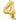 Anagram - Ballon Mylar 16" - 4 Or - Party Shop