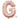 Anagram - Ballon Mylar 16" - G Rose Gold - Party Shop
