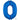 Anagram - Ballon Mylar 16" - Nombre 0 Bleu - Party Shop