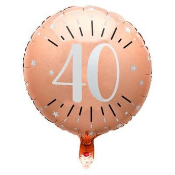 Ballon Mylar 18Po - 40 Ans - Party Shop