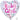 Anagram - Ballon Mylar 18Po - Coeur Baby Girl - Party Shop