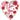 Anagram - Ballon Mylar 18Po - Coeur Floral (I Love You) - Party Shop