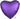 Anagram - Ballon Mylar 18Po - Coeur Satin - Mauve Royal - Party Shop