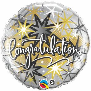 Ballon Mylar 18Po - Congratulations - Party Shop