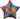Anagram - Ballon Mylar 18Po - Étoile Arc-En-Ciel - Party Shop