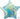 Anagram - Ballon Mylar 18Po - Étoile Marbrée Bleu - Party Shop