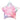 Anagram - Ballon Mylar 18Po - Étoile Pastel - Party Shop