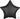 Anagram - Ballon Mylar 18Po - Étoile Satin - Noir - Party Shop