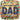 Anagram - Ballon Mylar 18Po - Fête Des Pères (Happy Father'S Day Dad) - Party Shop