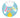Anagram - Ballon Mylar 18Po - Happy Easter - Party Shop
