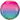 Qualatex - Ballon Mylar 18Po - Ombré Vert Rose - Party Shop