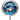 Creative Converting - Ballon Mylar 18Po - Police Happy Birthday - Party Shop