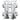 Anagram - Ballon Mylar Air 16Po - # Argent - Party Shop