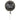 Anagram - Ballon Mylar - Bonne Fête Noir/Or/Argent - Party Shop
