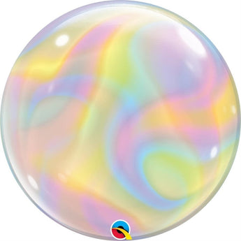 Ballon Mylar Bubbles 22Po - Iridescents - Party Shop