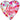 Anagram - Ballon Mylar Jumbo 28Po - Coeur (I Love You) - Party Shop