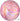 Anagram - Ballon Mylar Orbz Marbré - Rose/Mauve/Or - Party Shop