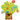 Qualatex - Ballon Mylar Supershape - Arbre Enchanté - Party Shop