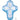 Anagram - Ballon Mylar Supershape - Croix Bleu - Party Shop