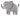 Betallic - Ballon Mylar Supershape - Éléphant - Party Shop