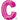 Anagram - Ballon Mylar Supershape - Lettre C Magenta - Party Shop