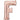 Anagram - Ballon Mylar Supershape - Lettre F - Rosegold - Party Shop