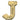 Anagram - Ballon Mylar Supershape Lettre J - Or Blanc - Party Shop