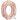 Anagram - Ballon Mylar Supershape - Lettre O - Rosegold - Party Shop