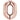Anagram - Ballon Mylar Supershape - Nombre 0 Rose Gold - Party Shop