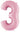 Betallic - Ballon Mylar Supershape - Nombre 3 Rose Pastel - Party Shop
