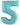 Betallic - Ballon Mylar Supershape - Nombre 5 Bleu Pastel - Party Shop