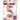 TRICO BALLOON - Ballon Mylar Supershape - Nombre 5 Multicolore Pastel - Party Shop