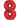 Anagram - Ballon Mylar Supershape - Nombre 8 Rouge - Party Shop