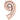 Anagram - Ballon Mylar Supershape - Nombre 9 Rose Gold - Party Shop