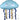 Anagram - Ballon Mylar Supershape - Nuage Bleu - Party Shop