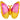 Anagram - Ballon Mylar Supershape - Papillon Rose Et Jaune - Party Shop