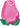 Anagram - Ballon Mylar Ultra-Shape - Rose - Party Shop