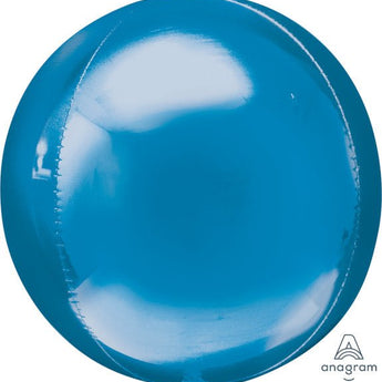 Ballon Orbz Bleu - Party Shop