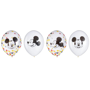 Ballons Latex 12Po (6) - Mickey Mouse - Party Shop