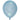 Santex - Ballons Latex 9" (8) - Petit Coeur - Bleu Ciel - Party Shop
