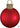 Anagram - Ballons Orbz Boule De Noël - Rouge - Party Shop