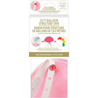 Bande Pour Structure De Ballons, Transparente, 25' - Party Shop