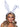 Leg Avenue - Serre Tête - Oreille De Lapin En Velour - Party Shop